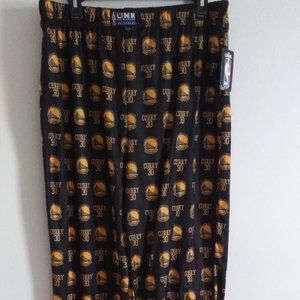 UNK NBA XL Black Gold Unisex Pajama  Pants